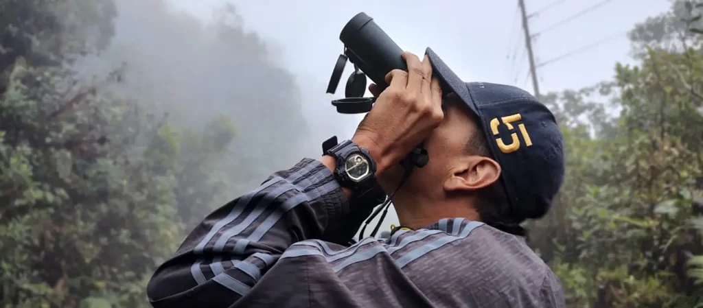 Avistamiento de aves en Reserva Natural Cerro El Inglés